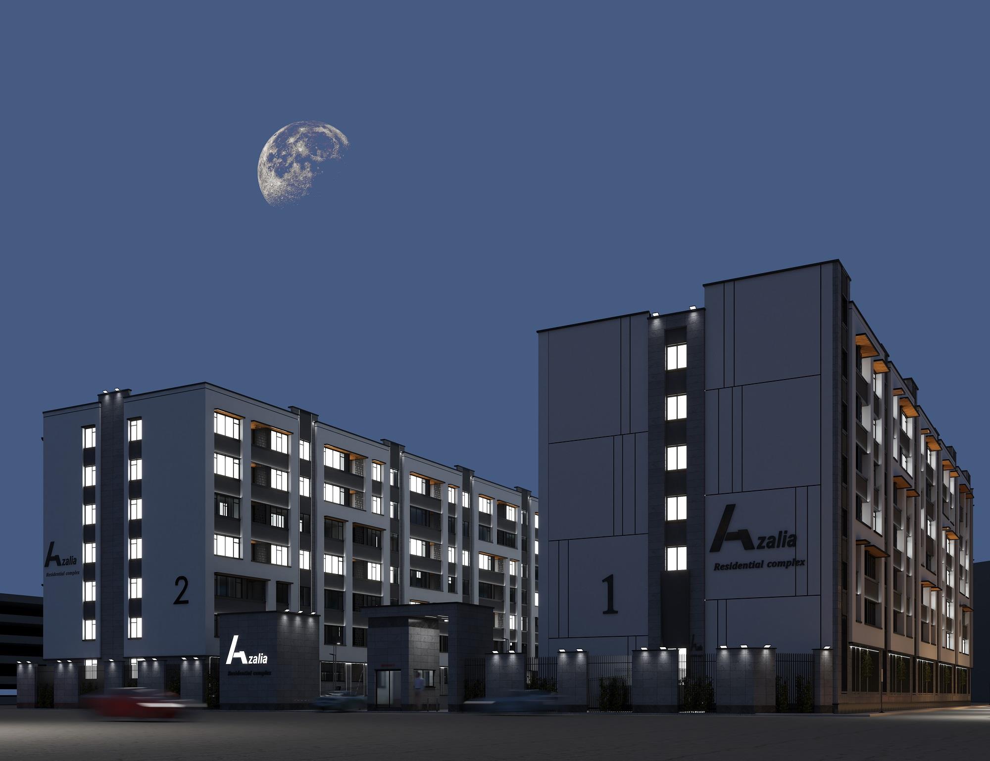 سه بعدی آزالیا