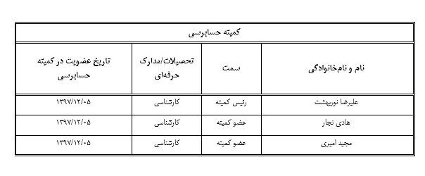 کمیته حسابرسی