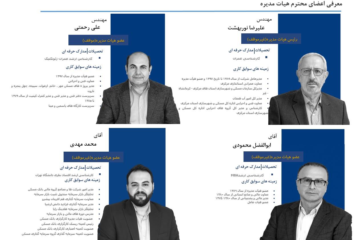 اعضای هیات مدیره
